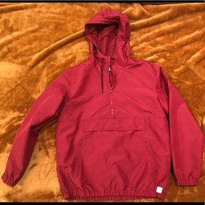 Maroon Windbreaker